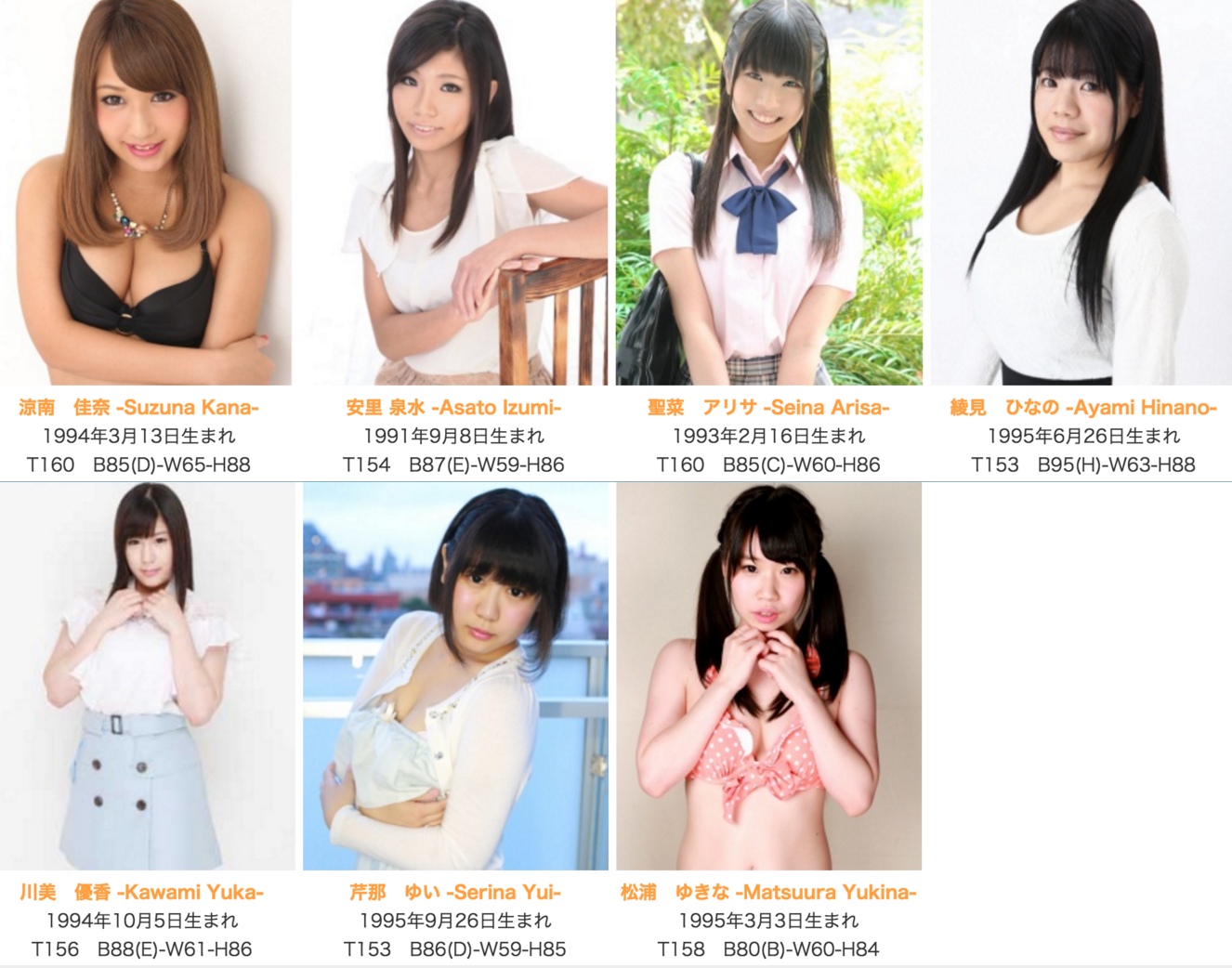 おっぱい募金のAV女優