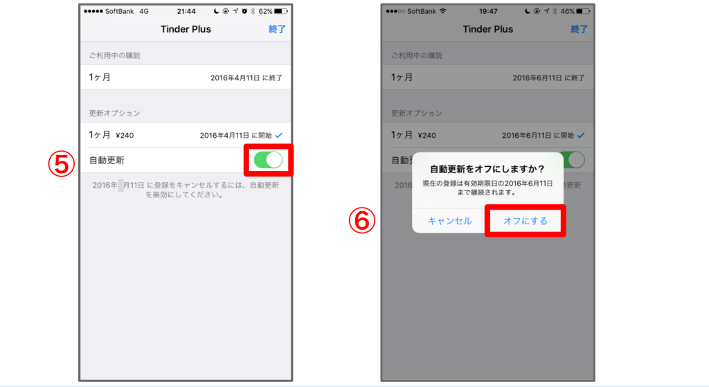 Tinder 有料解除3