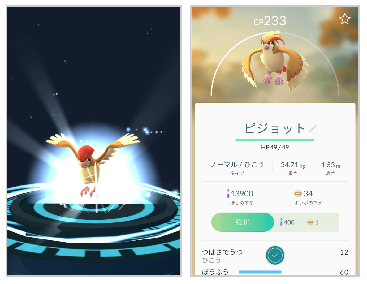ポケモンGO 進化3